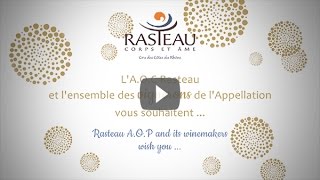 Les vœux 2017 de l’AOC Rasteau et de ses vignerons [upl. by Reinhart]