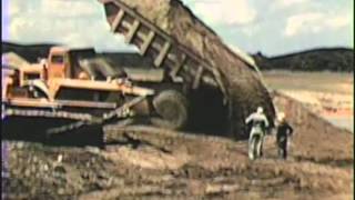 Construction of Gavins Point Dam [upl. by Enawyd]