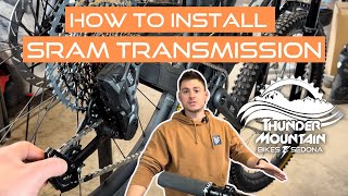 How to Install a SRAM Transmission Groupset  StepbyStep Guide [upl. by Nessy80]