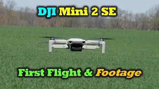 DJI Mini 2SE  First Flight amp Awesome Footage [upl. by Hutchings]