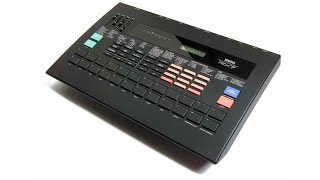 YAMAHA RX7 1987 Drum Machine [upl. by Korfonta]