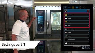 Settings for the iCombi Pro Favorites Display Light amp Sound  RATIONAL [upl. by Anyg]