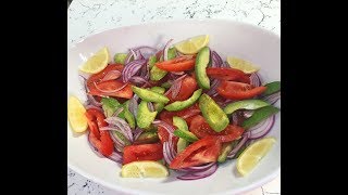 Avocado Tomato Lemon Salad  Avocado Salad  Spring Salad The Best Avocado Salad [upl. by Rob131]