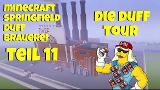 Minecraft Springfield Duff Brauerei  Teil 11 [upl. by Sherer]