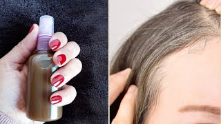 Remedio para cubrir las canas y oscurecer el cabello [upl. by Ehttam154]