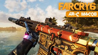 ARC WEAPON AS M4 CQB  Far Cry 6 Gameplay No HUD Tutorial Weapon Attachment [upl. by Adnopoz]