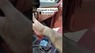 3d printed shift knob installed Np435 to zf5 swap 1986 f150 [upl. by Yrtnahc]