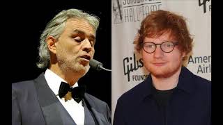 Ed Sheeran e Andrea Bocelli [upl. by Ydniahs]