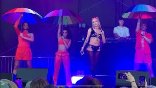 Katja Krasavice live  Raindrops  15 Juli 2023  Obertraubling Airport Eventhall  gefilmt v Sven [upl. by Percy]