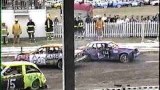 1999 Essex County Fair Demolition Derby [upl. by Ahsilla652]