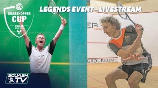 Squash Nicol v Bianchetti  Legends Event Livestream  Grasshopper Cup 2018 [upl. by Ettennaj192]