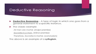 Deductive Reasoning in Urdu Research Methods and Ways to do Research [upl. by Aimas505]