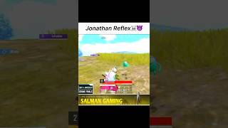 Jonathan Reflex👿My Reflex🗿 pubgmobile bgmi reflexes clutch [upl. by Aivilo]