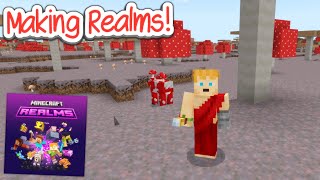 How to Setup Realms on Minecraft Bedrock 2024 [upl. by Lud]