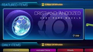 FINAL CHANCE CRISTIANO ANODIZED For Everyone In Rocket League [upl. by Leasa990]