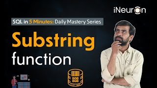 Substring Function in SQL  SQL Tutorial [upl. by Meirrak]