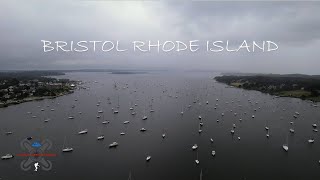 Bristol Harbor Rhode Island  Drone 4K [upl. by Woolcott]