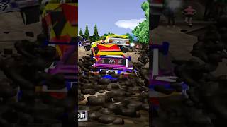 Rally Cross rallycross rally cross videogame retrogaming gameplay [upl. by Nnayt]