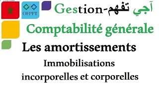 La comptabilité générale  Les amortissements Immobilisations incorporelles et corporelles [upl. by Bax980]