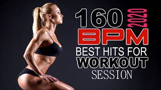 Best Of 160 Bpm Songs Workout Session Unmixed Compilation for Fitness amp Workout 160 Bpm 32 Count [upl. by Takken]