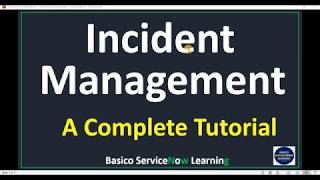 What is Incident Management in ServiceNow  ServiceNow Incident Management Process [upl. by Heim804]