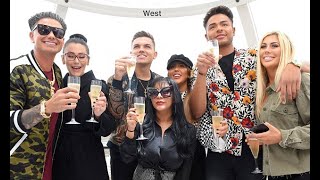 Geordie Shore meets Jersey Shore UK and US reality stars unite for a turn on the London Eye [upl. by Lekar]