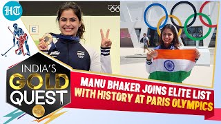 Paris Olympics 2024 Manu Bhaker Joins Elite List Of Indian Shooters With Bronze Medal Only 5th To… [upl. by Kcirdor20]