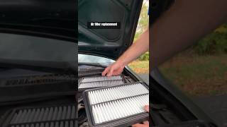 Air filter replacement job shorts reels airfilter fyp [upl. by Emelen]