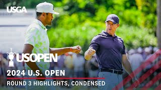 2024 US Open Highlights Round 3 Condensed [upl. by Idna]