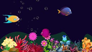 4 Hour Bedtime Lullabies and Calming Undersea AnimationFish lullaby Baby Lullaby 005 [upl. by Virginia169]