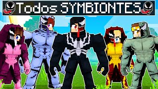 EU e os meus AMIGOS VIRAMOS SYMBIONTES no Minecraft ‹‹ P3DRU ›› [upl. by Dnartreb]