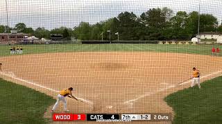 Goreville Blackcats Baseball vs Woodlawn Cardinals [upl. by Ivon]