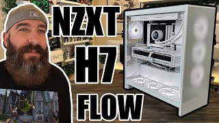 NZXT Dropped a BANGER  H7 Flow 2024 PC Case  Tech Skit  Full Build [upl. by Ecnarretal346]