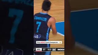 Campazzo left ‘em guessing with 10 seconds left in the game 🧠 [upl. by Larsen712]