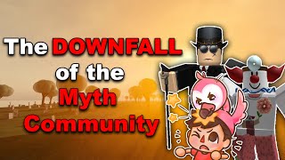 The Downfall Of The Roblox Myth Community [upl. by Nessim296]