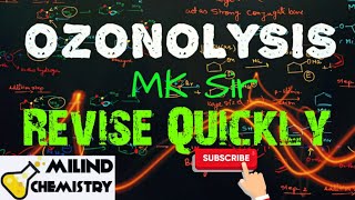 Ozonolysis  NCERT JEE MAINS JEE ADVANCE CLASS 11 alkenes ozonolysis alkynes hydrocarbon [upl. by Ymmaj339]