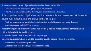 Physiologic Jaundice Benign Neonatal Hyperbilirubinemia [upl. by Fabozzi]