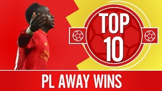 Top 10 Liverpool’s best Premier League away wins  Everton Man Utd and more [upl. by Nedlog]