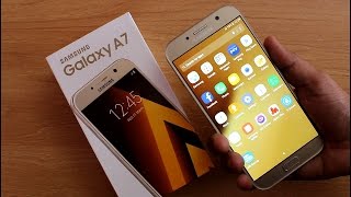 Samsung Galaxy A7 2017 Unboxing And Review I Hindi [upl. by Gunter]