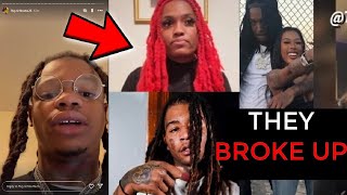 FBG Butta Explains Dating FYB Trigga Girlfriend Memo600 Ends Relationship with Glizzy Glow [upl. by Madea]