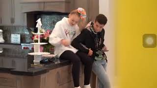 Jojo Siwa and her boyfriend for being cute and sweet couple in 1minute straight [upl. by Norre]