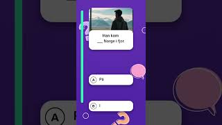 Quiz med Levitator norsk språk norskkurs norwegian quiz preposisjoner [upl. by Drawyeh]