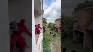 Money Heist Vs Police  1310 parkour bubblesgangz moneyheist police shorts badguys [upl. by Earley]