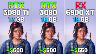 RTX 3080 Ti vs RTX 3080 vs RX 6900 XT  Test in 12 Games in 2024 [upl. by Lerat]