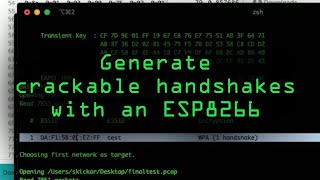 Generate Crackable Handshakes with the ESP8266 Tutorial [upl. by Leena]