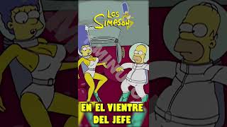 Dentro del vientre del jefe😦Los Simpsonslossimpson simpsons lisa [upl. by Faunie]