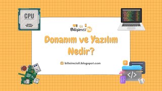 Donanım ve Yazılım Nedir [upl. by Asnarepse33]