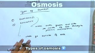 Osmosis in hindi  biology ll [upl. by Otti13]