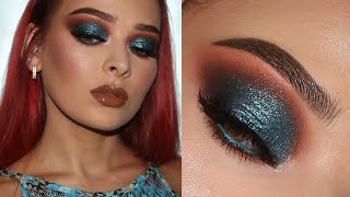 Teal Smokey Eye  Makeup Tutorial [upl. by Suanne]