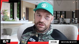 BLAME ME  TYSON FURY DOESNT HOLD BACK ON NGANNOU WIN amp USYK FINAL INTERVIEW IN SAUDI ARABIA [upl. by Llenral]